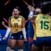 Brasil vence campeã olímpica itália na liga das nações de vôlei