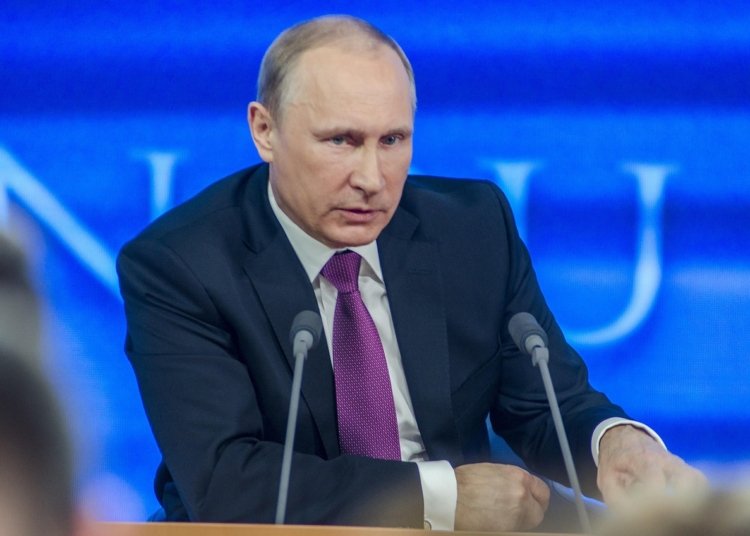 coloque em, o presidente, rússia
