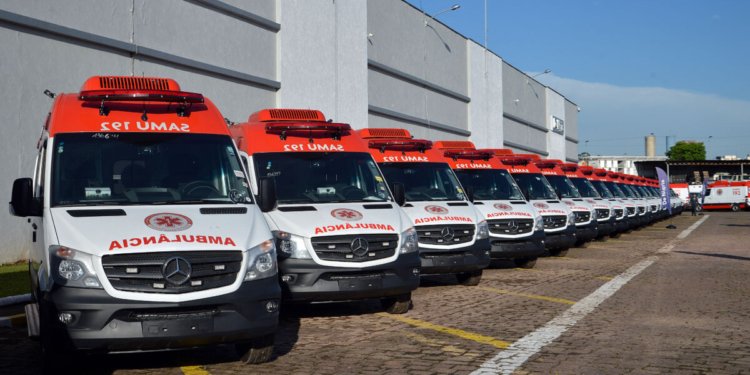 Correios distribui 5655 veículos do Pac Saúde para reforçar o atendimento médico pelo SUS no Brasil