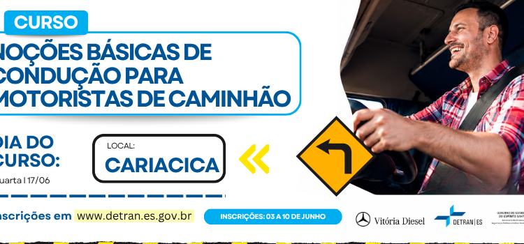 Detran|ES lança formação inédita focada em condução eficiente para caminhoneiros