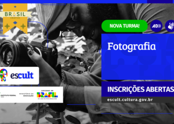Escult abre novas vagas para curso gratuito de fotografia voltado à área cultural