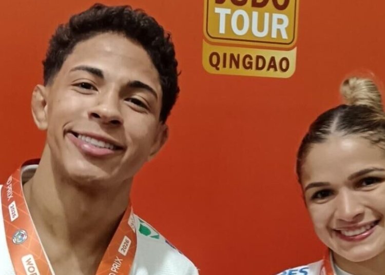 Larissa Pimenta e Ronald Lima abrem ciclo para Los Angeles 2028 com bronzes na China
