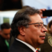 o presidente da colômbia, gustavo petro, fala à imprensa na 19° reunião de cúpula do g20, no museu de arte moderna. foto fernando frazãoagência brasil