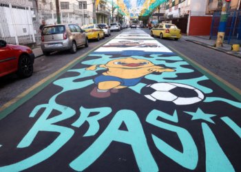 Ruas do Rio ganham cores para 2026 e transformam vizinhos em parceiros de Copa
