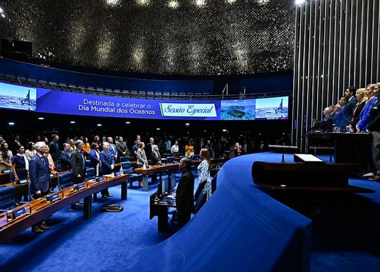 Senado exige plano para reduzir em 50% o descarte de plásticos nos oceanos da costa do Brasil agora