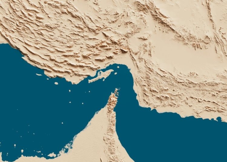 Strait of hormuz between iran and oman