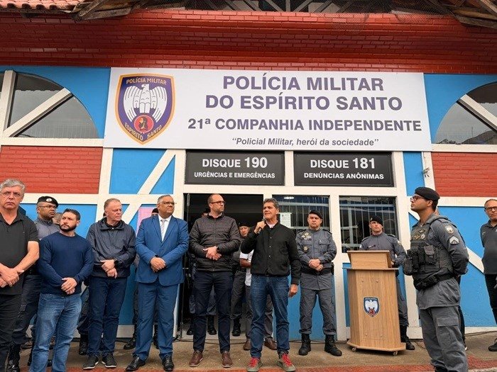 Uma nova frente de segurança pública chega à região serrana do Espírito Santo com