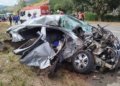 acidente entre carro e carreta é registrado na br 262, em ibatiba © portal caparao