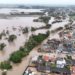 Alerta vermelho de tempestades impõe risco de inundações em municípios do Rio Grande do Sul