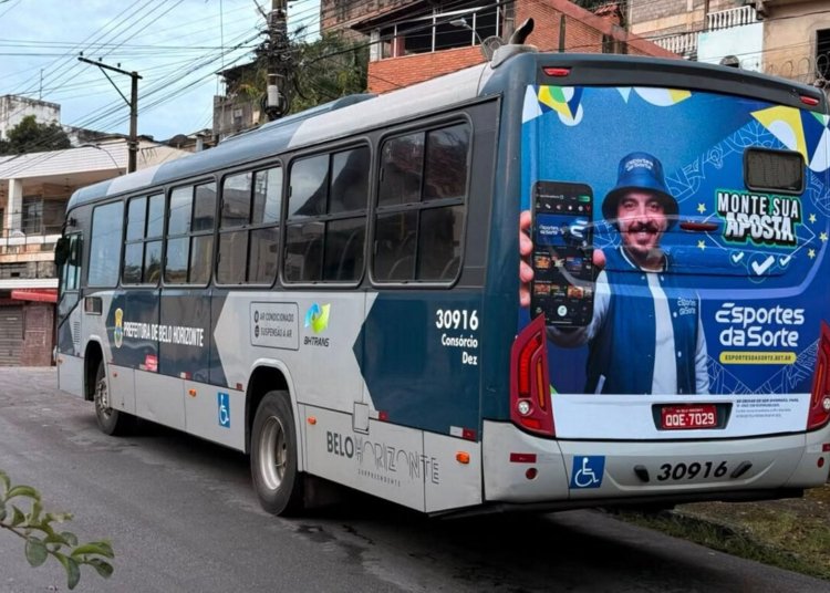 Belo Horizonte proíbe propaganda de bets em espaços públicos e mobiliário urbano