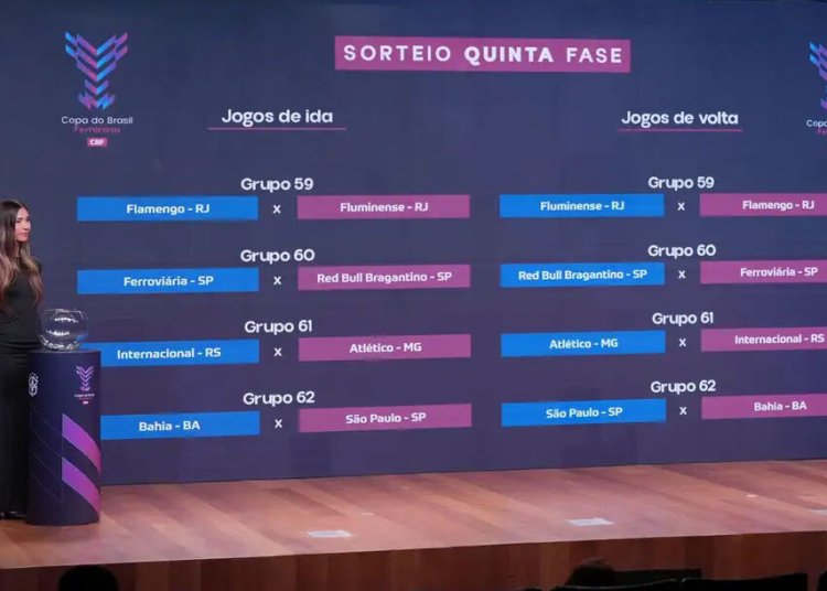 Clássico Flamengo e Fluminense marca as quartas de final da Copa do Brasil Feminina