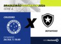 Cruzeiro enfrenta o Botafogo no Mineirão de olho nas primeiras posições da Série A