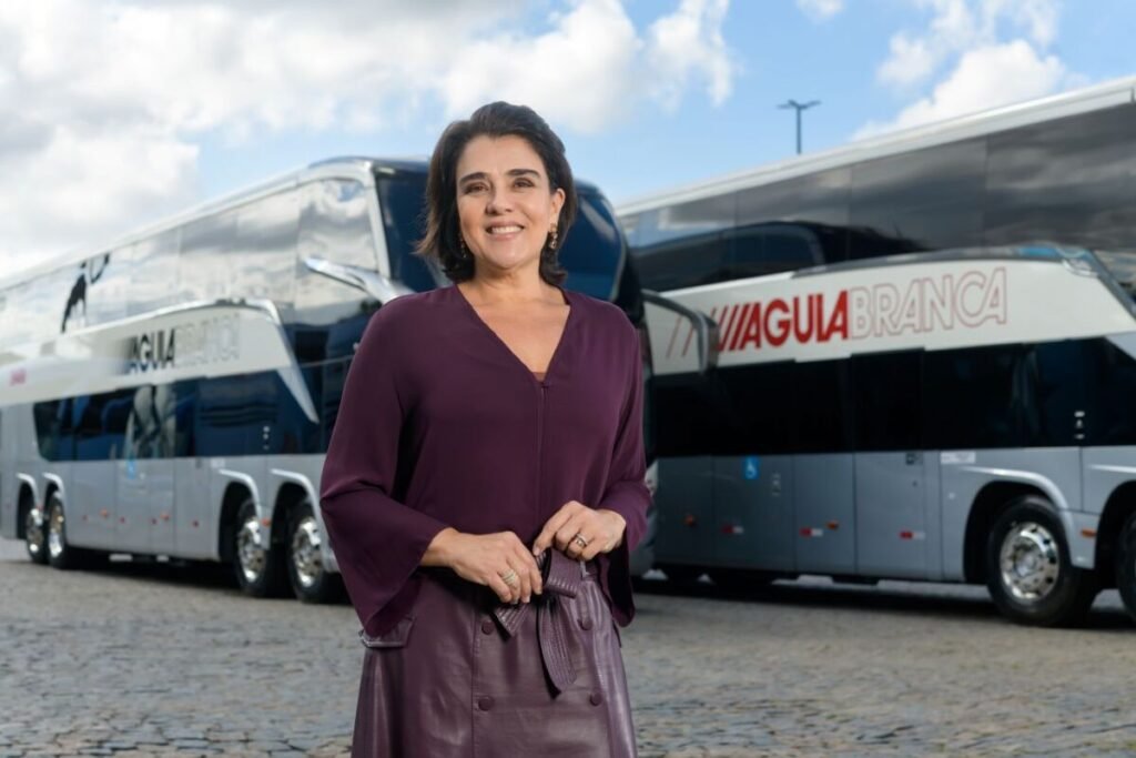 divulgação paula barcellos, ceo da viação Águia branca.,