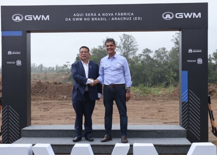 lançamento da fábrica da gwm (great wall motor) no município de aracruz
