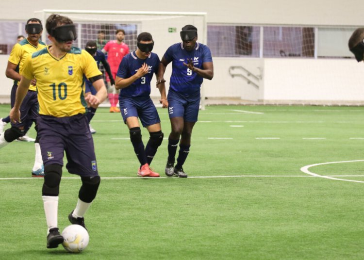 Seleção brasileira de futebol de cegos inicia novo ciclo olímpico na Colômbia