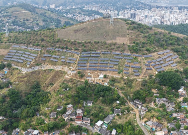 Usina fotovoltaica no Morro do Boa Vista abate despesas públicas em Niterói