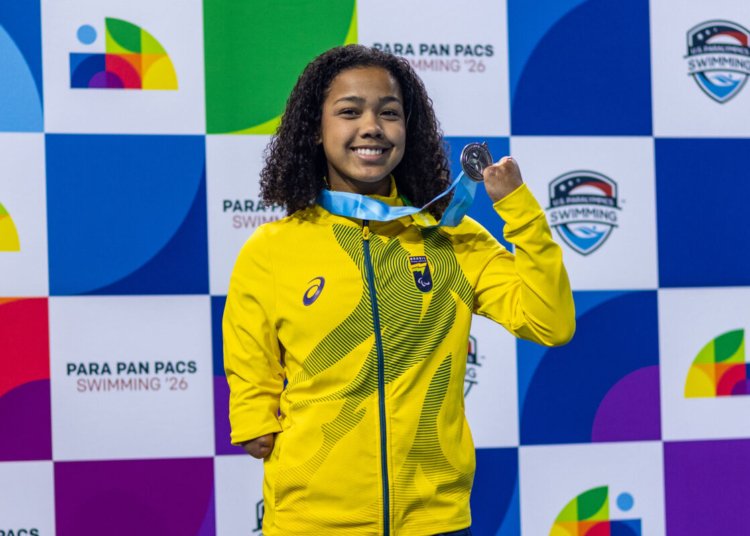 Alessandra Oliveira estabelece novo recorde mundial nos 100m peito no Parapan-Pacífico