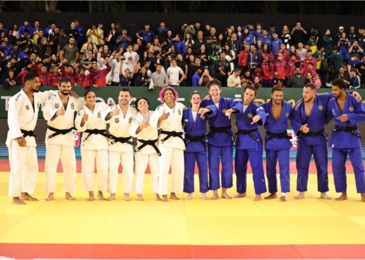 Brasil supera Alemanha por 5 a 1 e conquista o Desafio Internacional de Judô em Blumenau