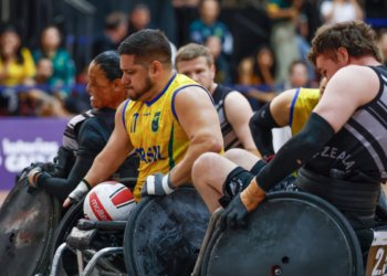 Brasil vence Nova Zelândia e se despede do Mundial de Rúgbi em cadeira de rodas em 11º lugar