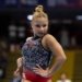 Flávia Saraiva brilha no Brasileiro de Ginástica e alcança nota de nível mundial