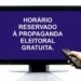 Horário eleitoral gratuito retorna ao rádio e televisão a partir desta sexta-feira