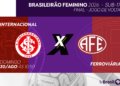 Internacional e Ferroviária decidem título do Brasileiro Feminino Sub-17 e definem campeã