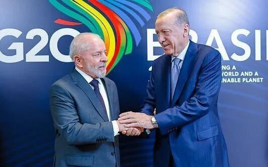 Lula e Recep Erdogan articulam criação de Conselho Estratégico entre Brasil e Turquia