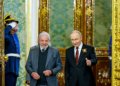 Lula e Vladimir Putin discutem balança comercial e impasses globais em telefonema de uma hora