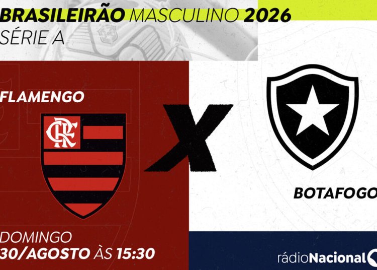 Neste domingo, Rádio Nacional transmite clássico Flamengo x Botafogo