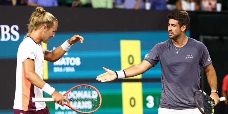Rafael Matos e Orlando Luz garantem vaga na semifinal do Masters 1000 de Cincinnati