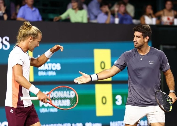 Rafael Matos e Orlando Luz garantem vaga na semifinal do Masters 1000 de Cincinnati
