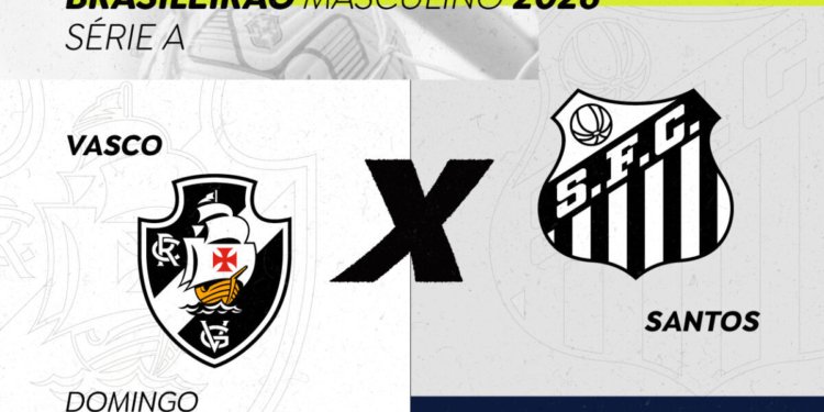 Vasco e Santos se enfrentam em duelo decisivo com transmissão da Rádio Nacional neste domingo