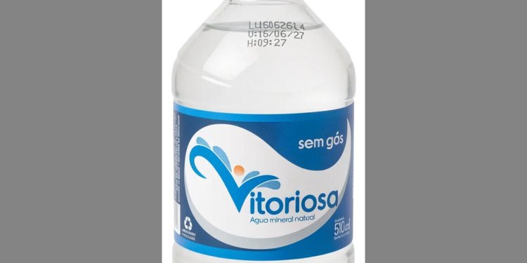 Anvisa proíbe venda da água mineral Vitoriosa e evita contaminação de consumidores após laudo