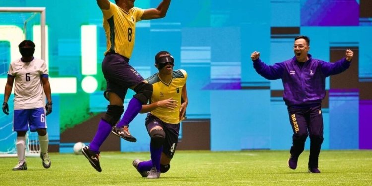 Brasil conquista o heptacampeonato da Copa América de futebol de cegos com vitória em São Paulo