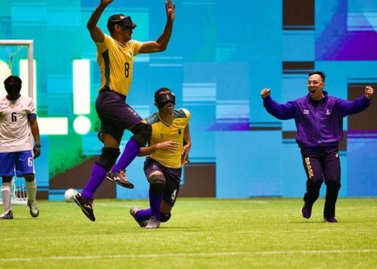 Brasil conquista o heptacampeonato da Copa América de futebol de cegos com vitória em São Paulo