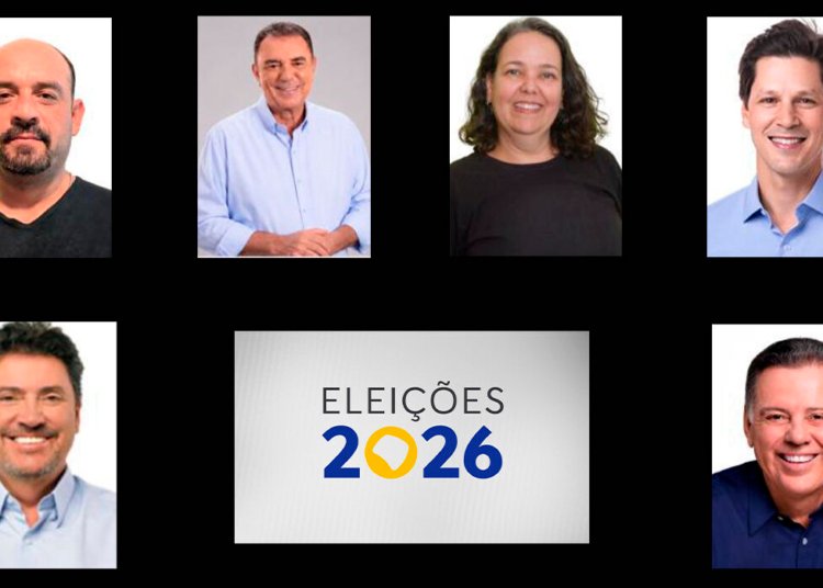 Disputa pelo Palácio das Esmeraldas reúne seis candidatos nas eleições de 2026 em Goiás