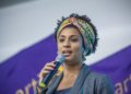 Apoiadores de Flávio Bolsonaro ofendem memória de Marielle Franco durante ato no Rio de Janeiro