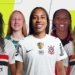 Carol Gil, Tayla, Núbia, Pati Maldaner e Thaís Ferreira disputam prêmio de melhor zagueira