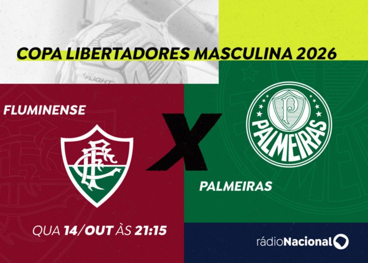 Fluminense e Palmeiras disputam vaga na semifinal da Libertadores com transmissão exclusiva