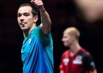 Hugo Calderano bate Felix Lebrun e garante vaga na semifinal do China Smash em Pequim