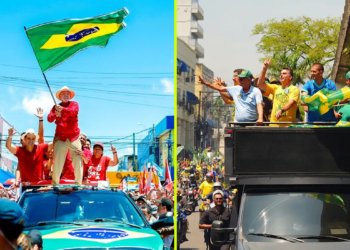 Lula e Flávio Bolsonaro mobilizam eleitores em atos de campanha pelo Nordeste e Sudeste