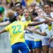 Seleção brasileira feminina supera Argentina por 3 a 1 no Beira-Rio em amistoso preparatório