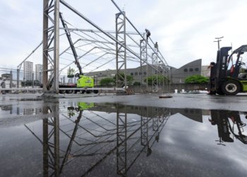 Tendas temporárias na Ceagesp abrigarão comerciantes após incêndio
