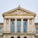 The historic Palais de Justice in Nice, showcasing classic French architectural design.