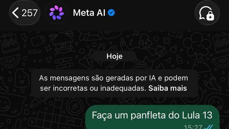 TSE ordena isonomia à Meta após falha em geração de imagens com inteligência artificial